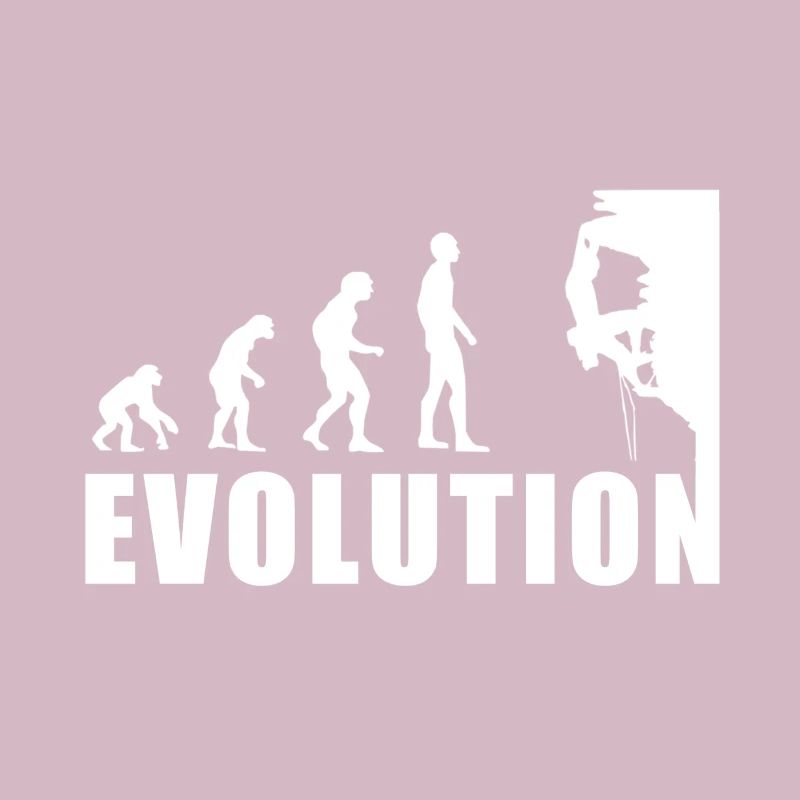 EVOLUTION Klettern Bergsteigen Climbing Geschenk