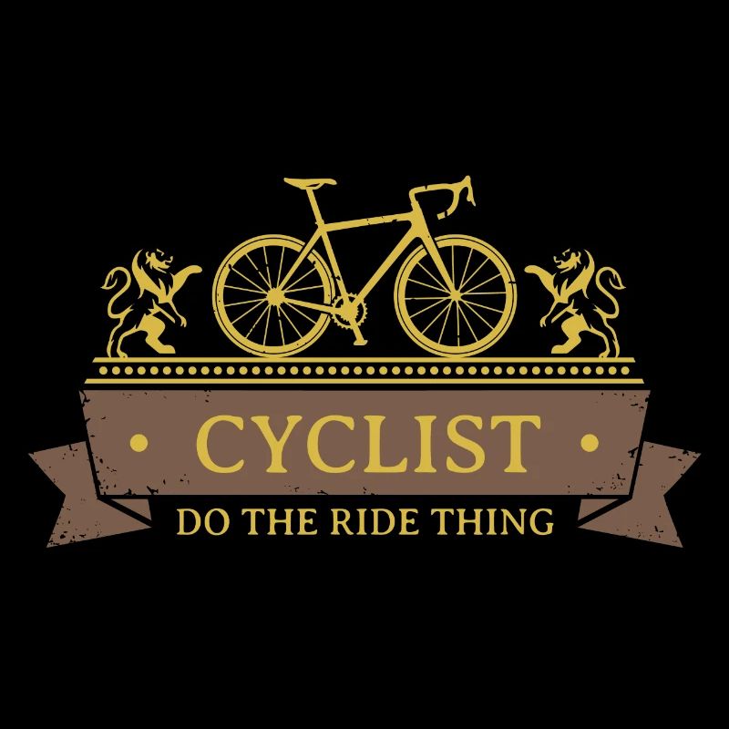 Cyclist Do The Ride Thing