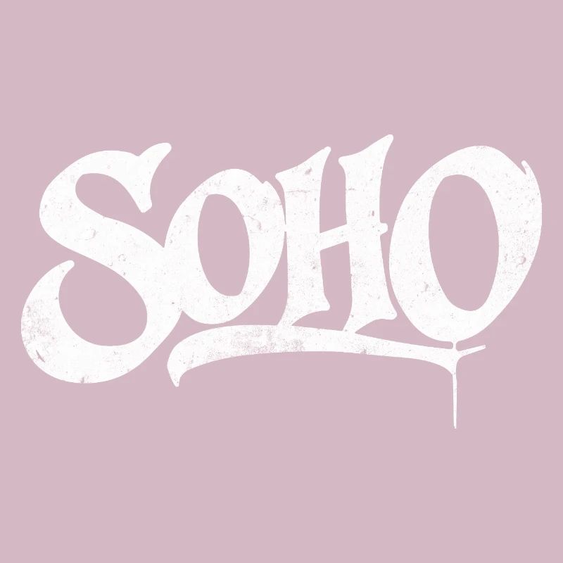 Conception de t-shirts graffiti Soho