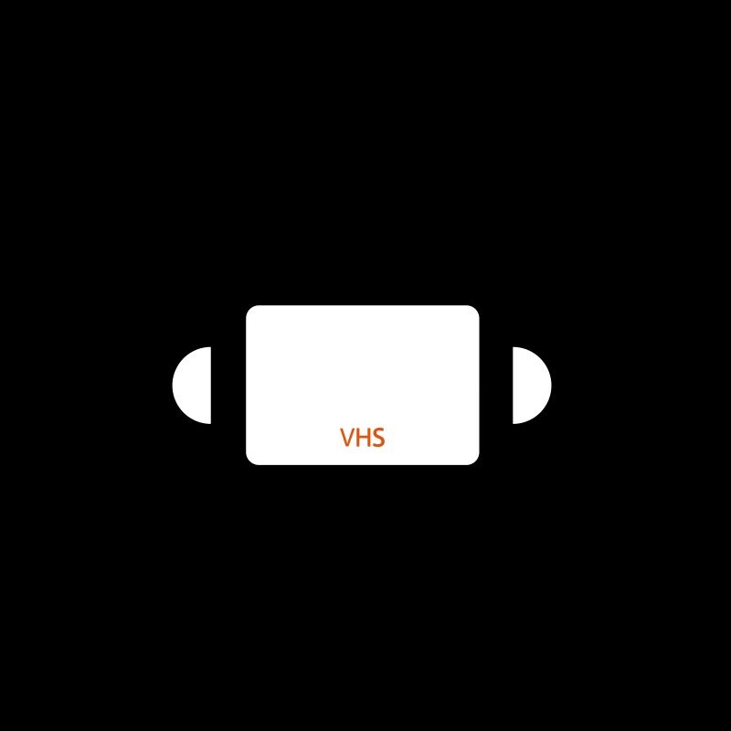 VHS, videocassette, retro, video recorder