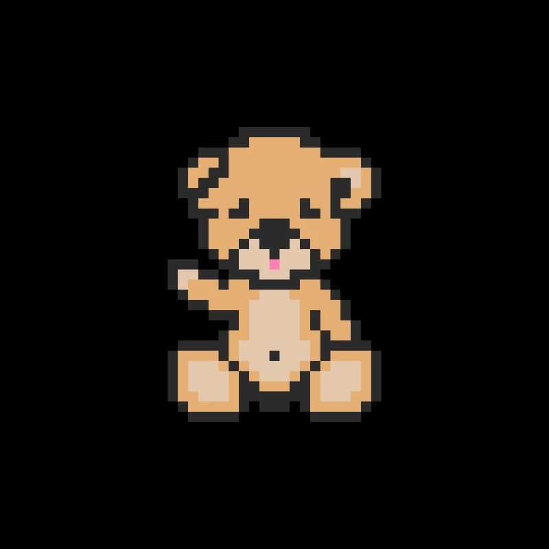 Pixel Bär Licht