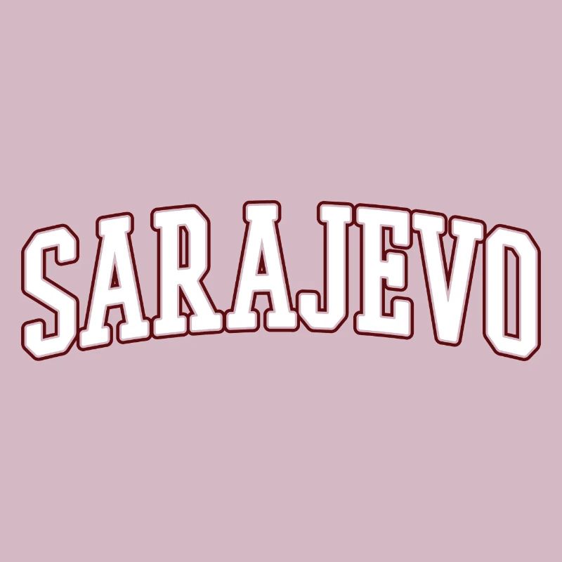 Sarajevo Bold Lettering