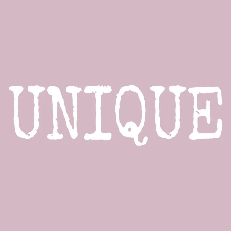 unique, unique, unique valeur de soi unique