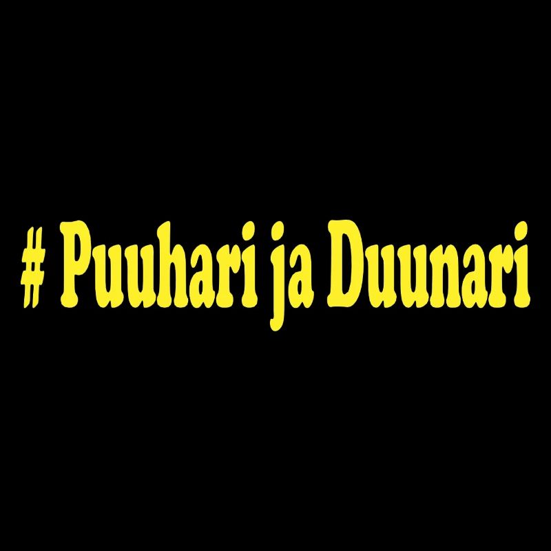 #Puuhari and Duunari