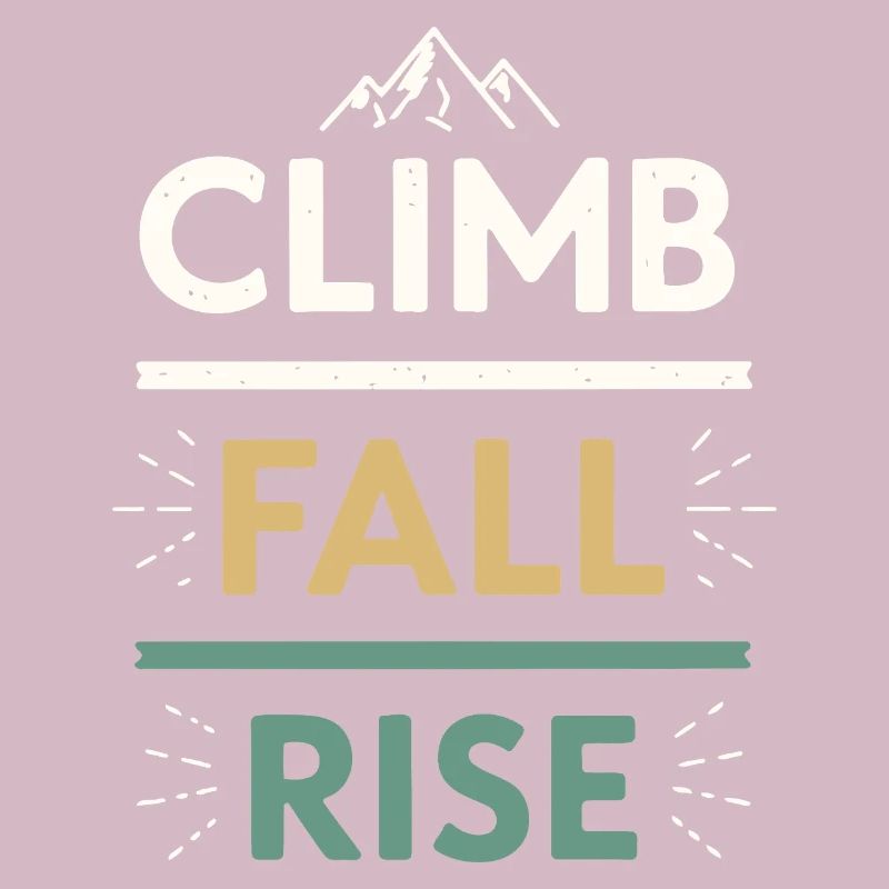 Climbs Falls Raises Mountain