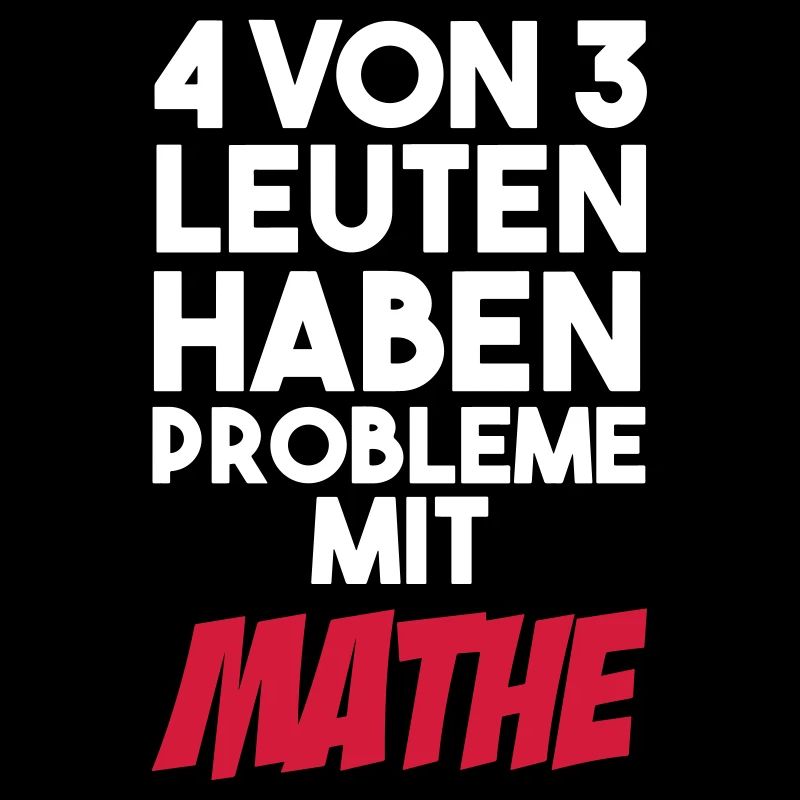 4 personnes sur 3 ont donné des problèmes avec les maths