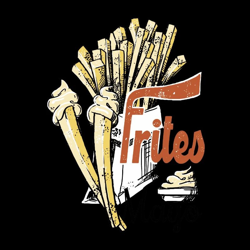 frites et mayonnaise