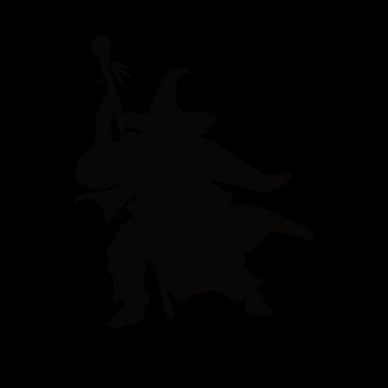 Conception de Silhouettes de magicien magicien