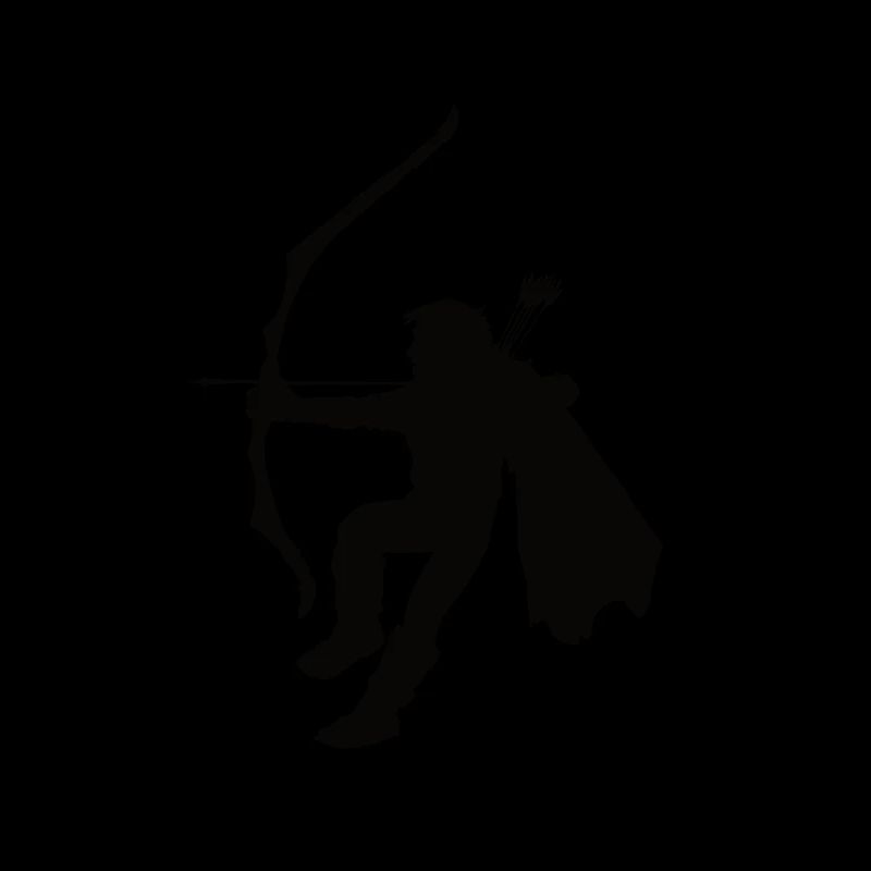 Waldläufer Silhouette, Rollenspieler Silhouette