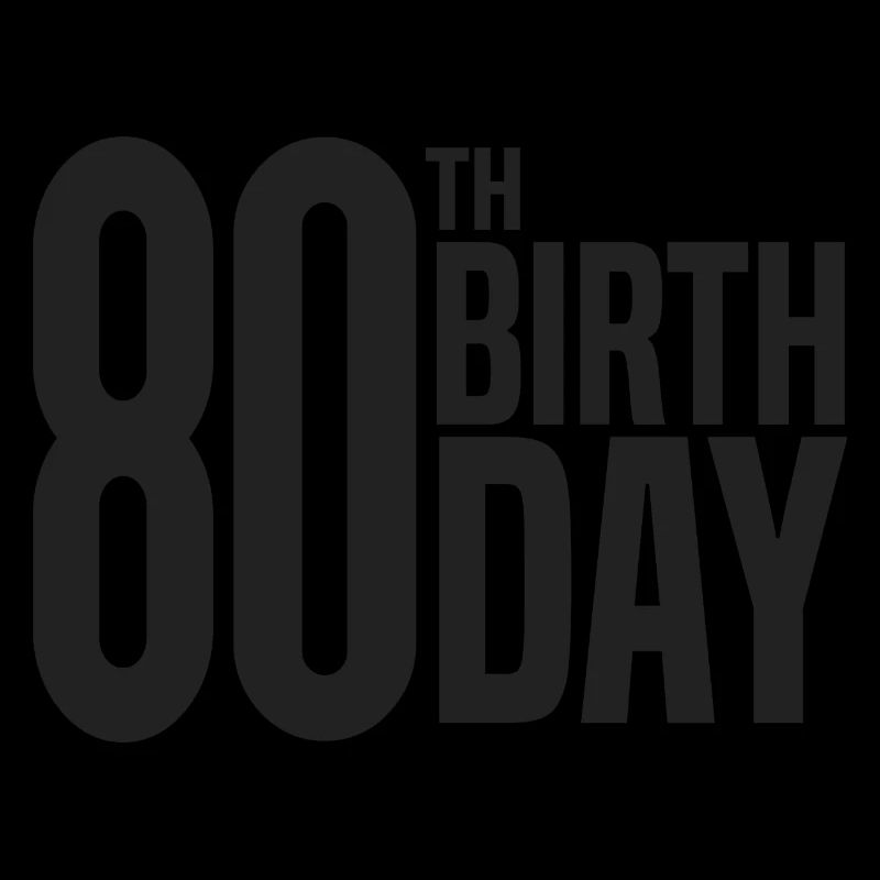 80e anniversaire