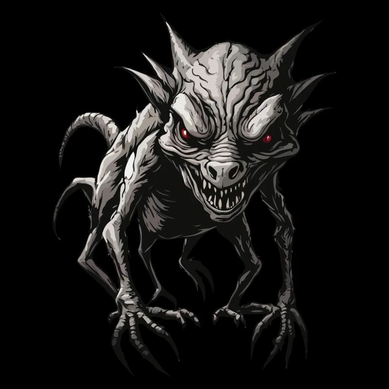 Chupacabra / Sucking Creature / Monster /Spain
