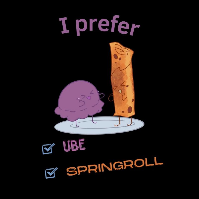 Ube or springroll