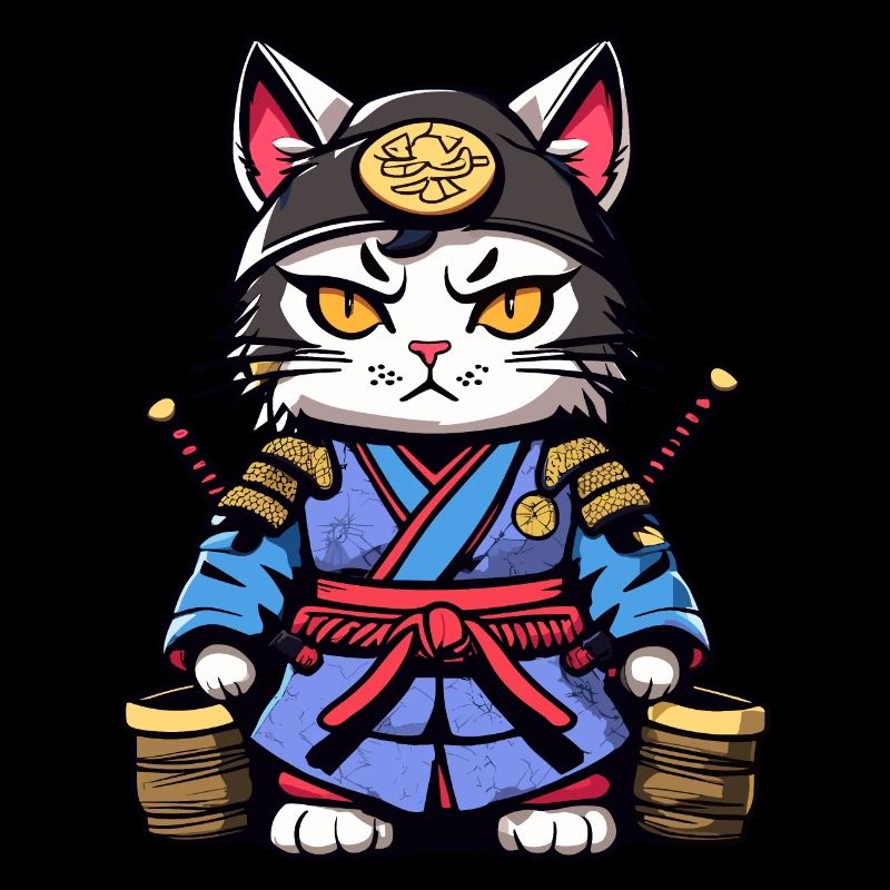 Samurai Cat #23