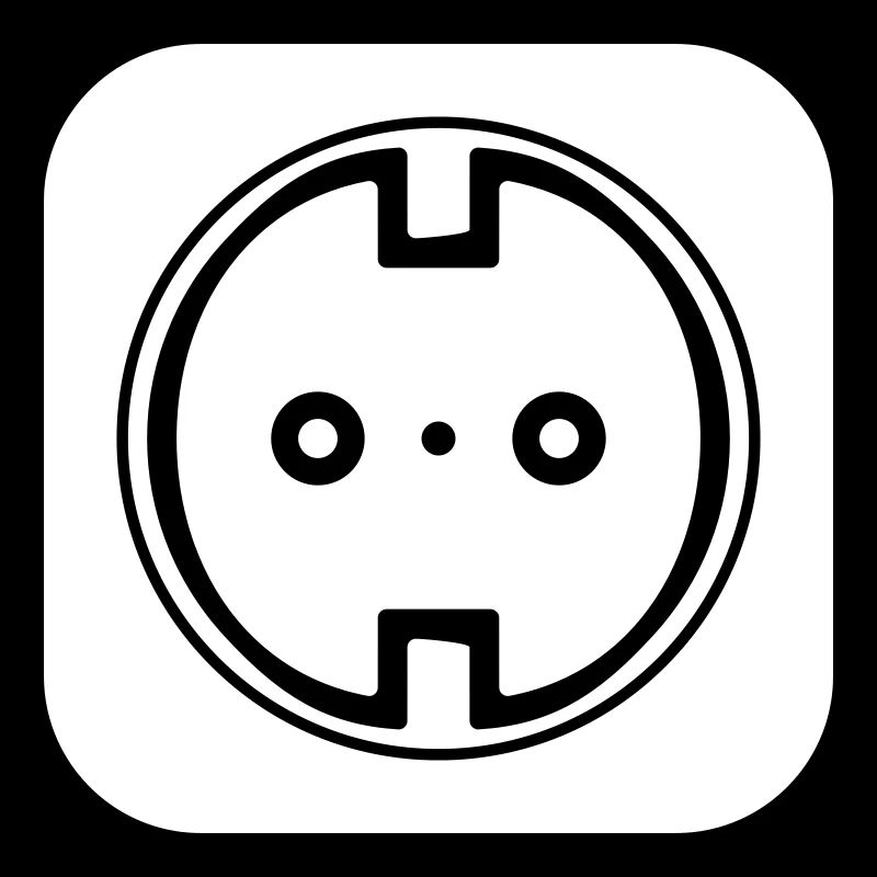Electrical Socket Symbol Electrician
