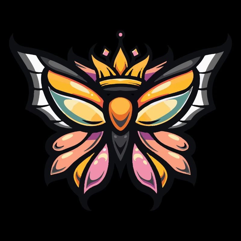 Butterfly Comic Crown