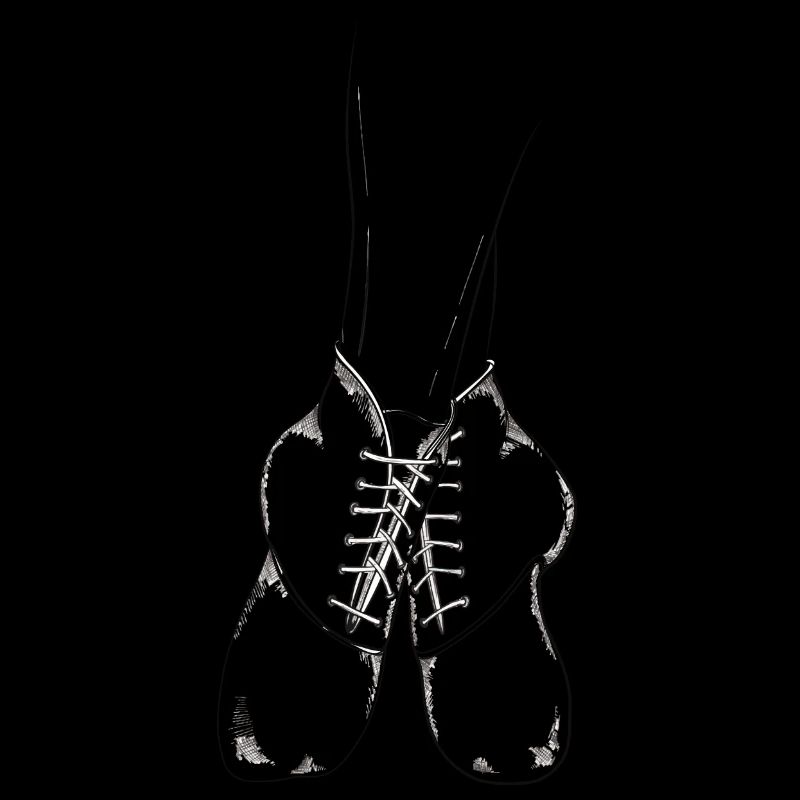Bottes de garde blanches | Collection noir et blanc