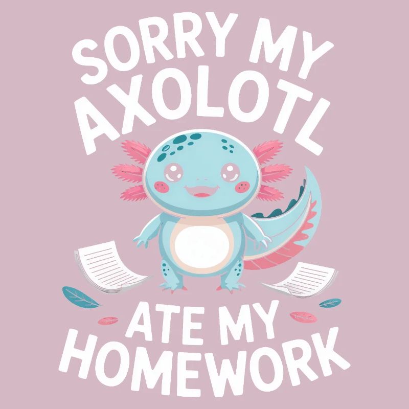 Excuse des devoirs d’Axolotl