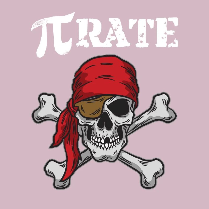 Pi Rate Funny Math Pirate Joke