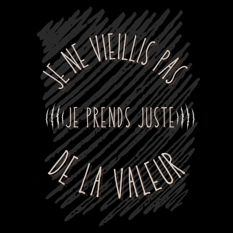 I'm not getting old I'm just getting valuable