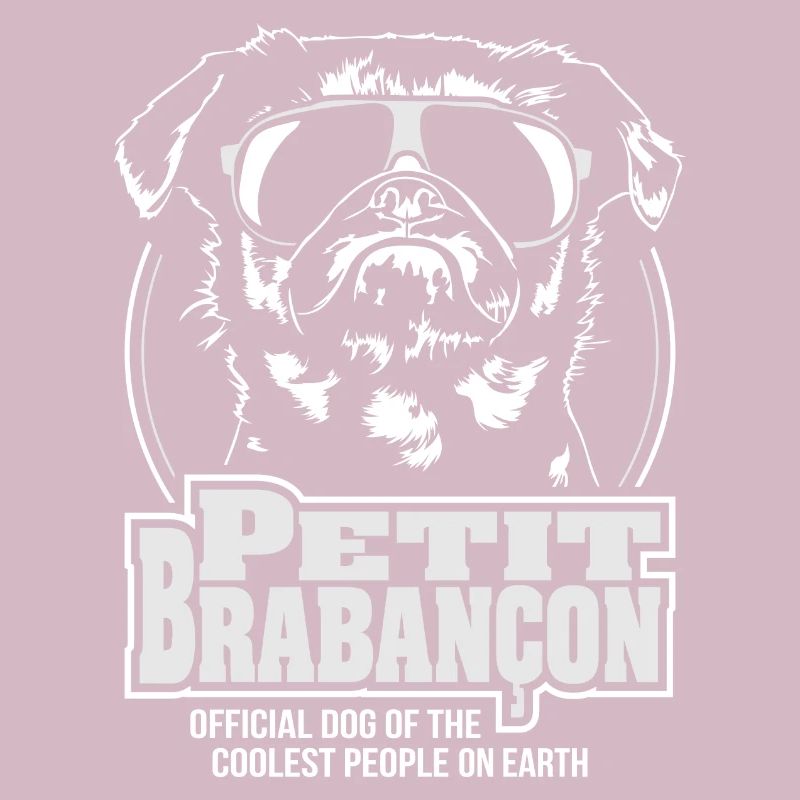 PETIT BRABANCON le peuple le plus cool Motif du chien de Wilsign