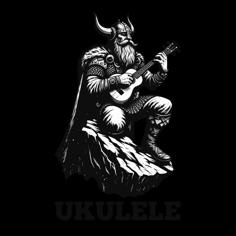 Ukulele Wikinger Musik Geschenk