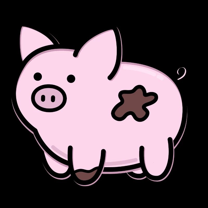 Mignon petit cochon