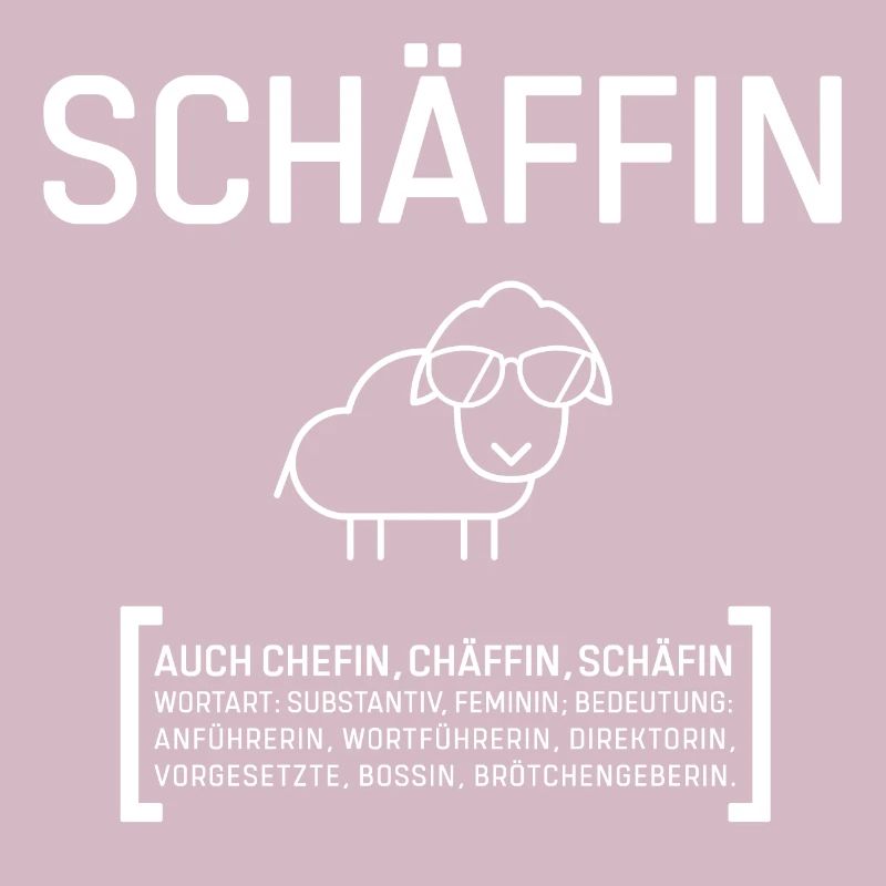 SCHÄFFIN CHEFIN CHÄFFIN BOSSIN Geschenkidee