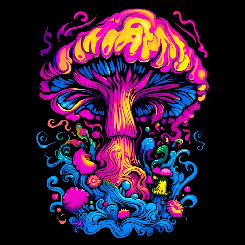 Psychedelischer Pilz