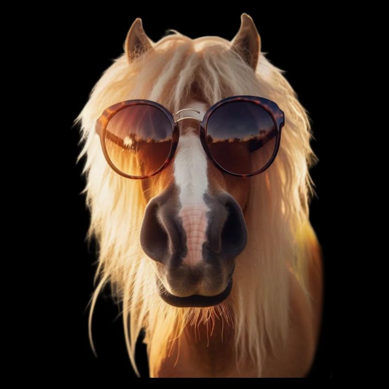 It's cool Haflinger