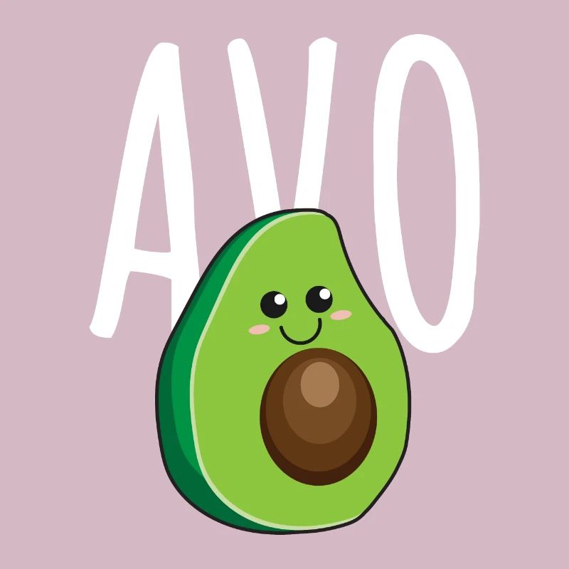 Avocado Avo Partner Paar Freunde - Geschenkidee