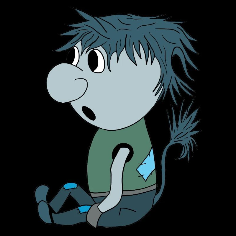 Troll bleu