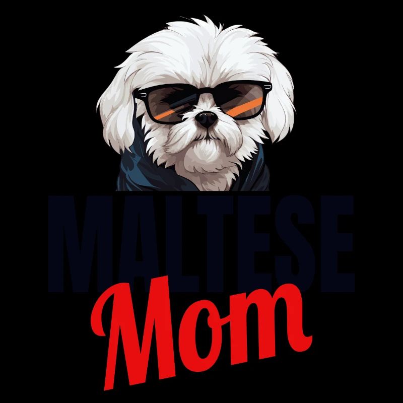 Maltese Lapdog Puppy Muttertag Welpe
