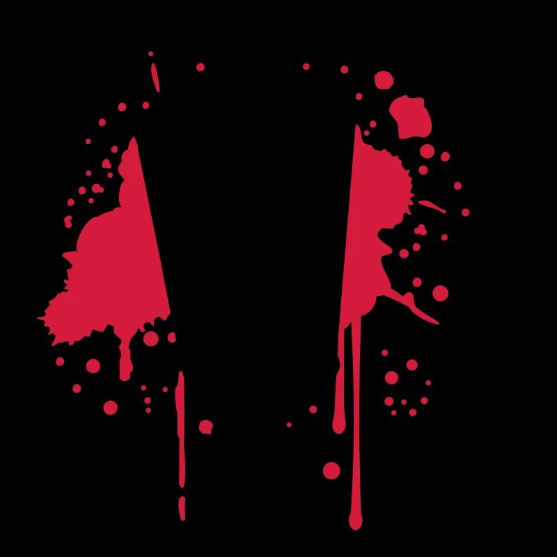 CAN SPRAYDOSE MIT FARBKLECKS