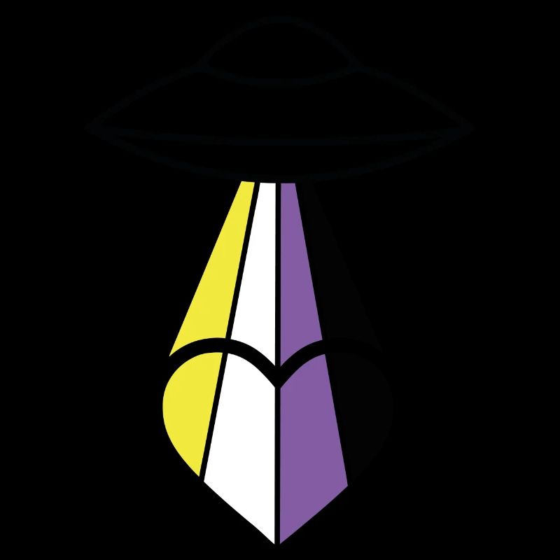 Non Binary Pride Ufo