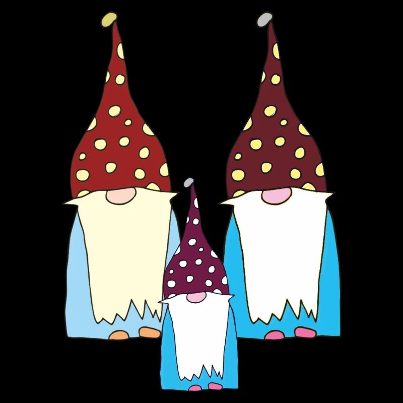 Gnomes nains grands et petits