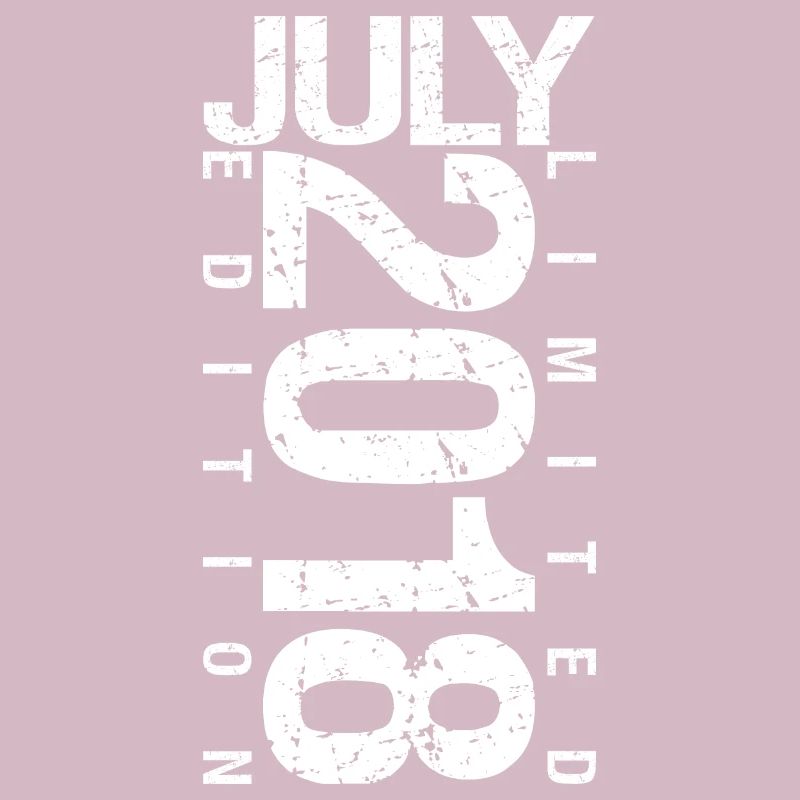 Juli 2018 Juli Geburtstagsgeschenk Juli 2018