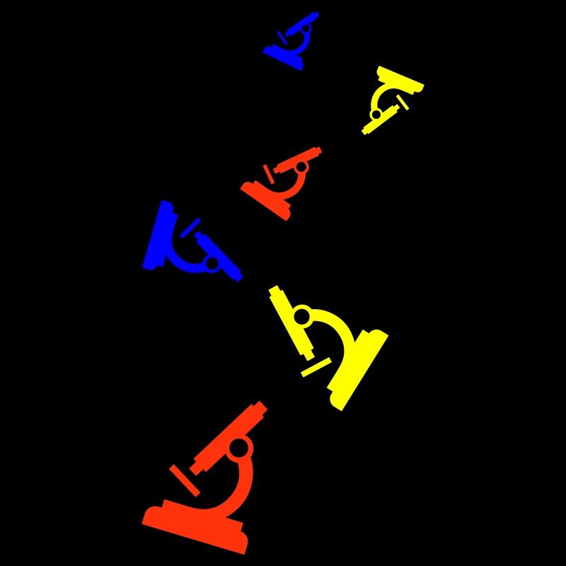 Symbole de l’icône du microscope