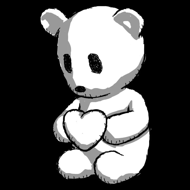 Teddy mit Herz