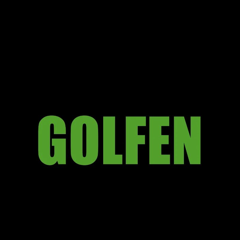 Muss Golfen Golfer Golf Spruch Geschenk