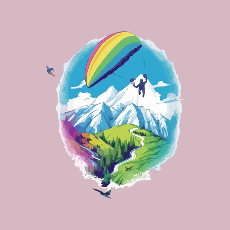 Paragliding Cedric