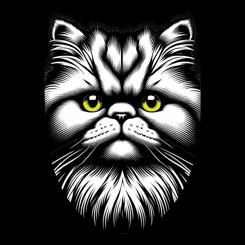 Visage de chat