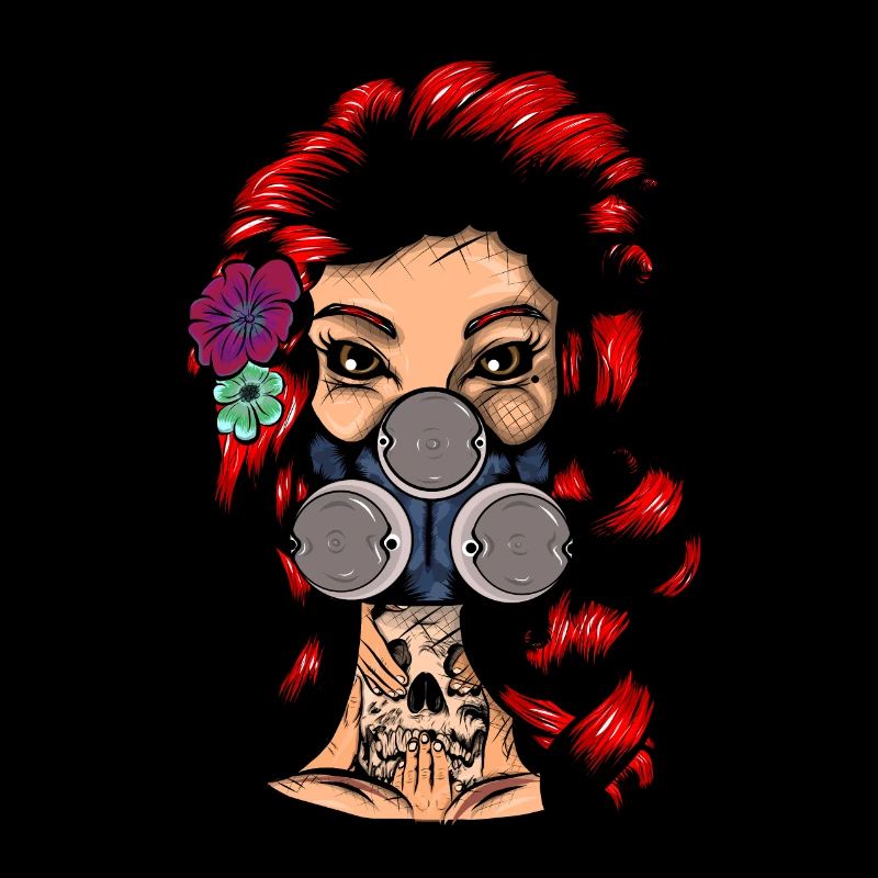 Femme rousse poilue avec