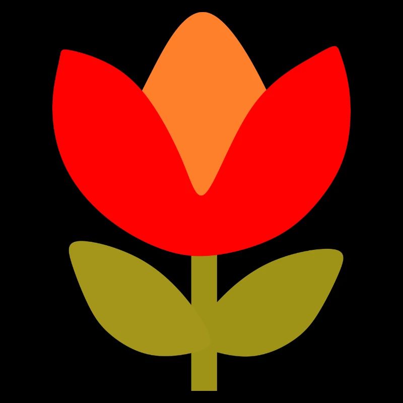 70er Jahre Blume Muster