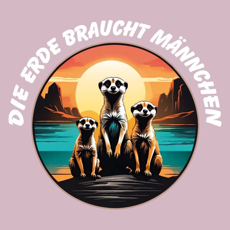 Coole Erdmännchen lustiger Erdmännchenspruch