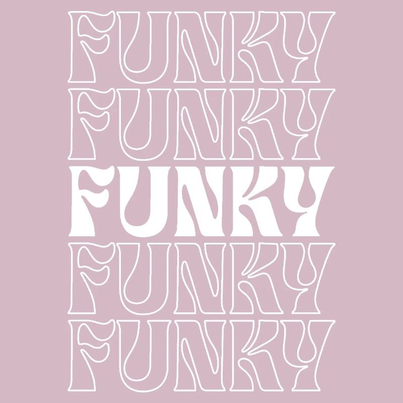 Funky Repeating Text Pattern