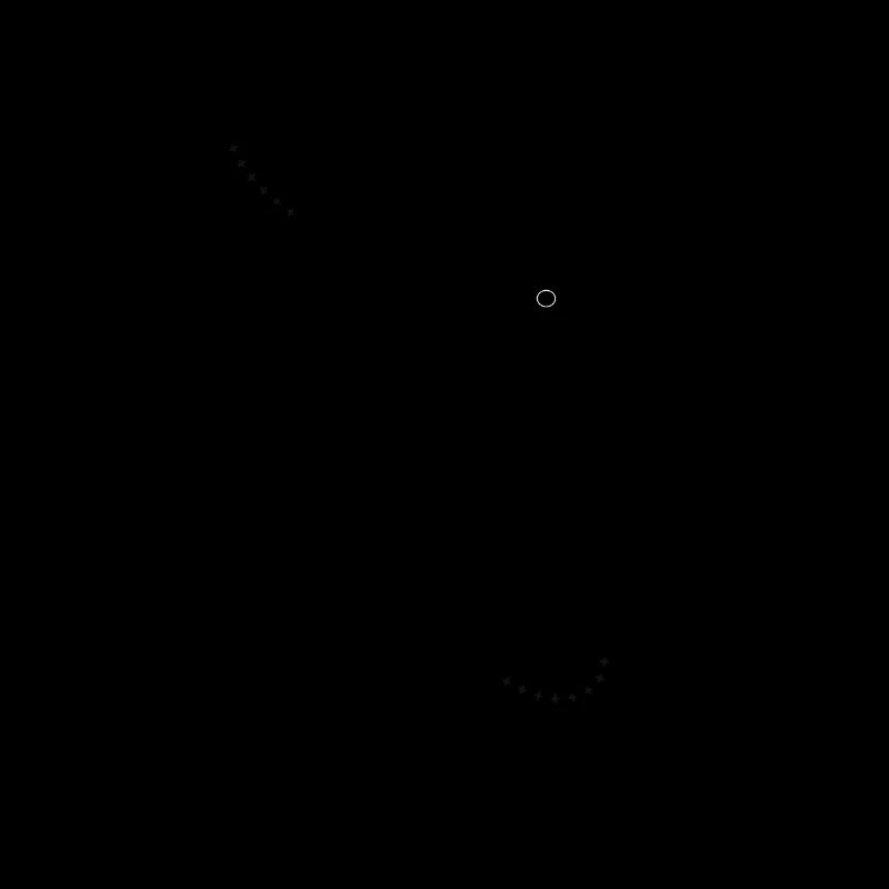 Großer Design-Kolibri