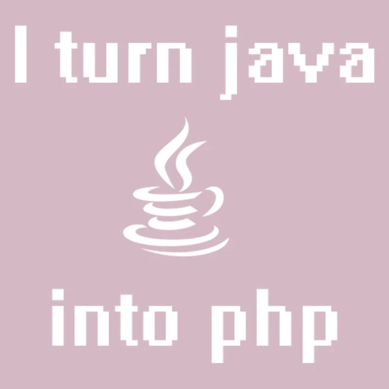 I turn java into php