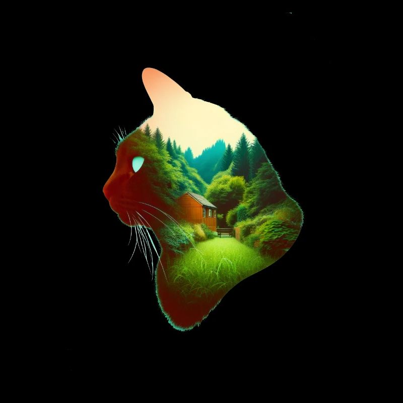 Nature in Cat Pattern
