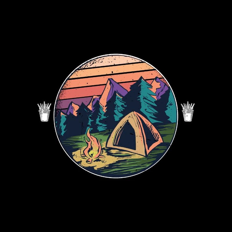 Camping Is Awesome, Beer Makes It Awesomer