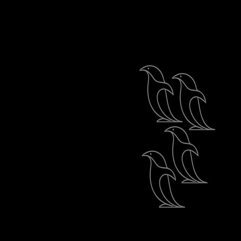 Pinguin aus dem Zoo - Vector Farben